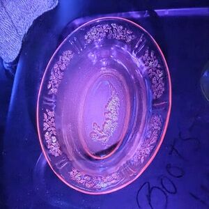 Pink Selenium Med Lg Serving Dish